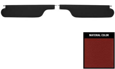 SUNVISORS - SURREY MATERIAL