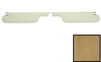 SUNVISORS - RIBBED MATERIAL