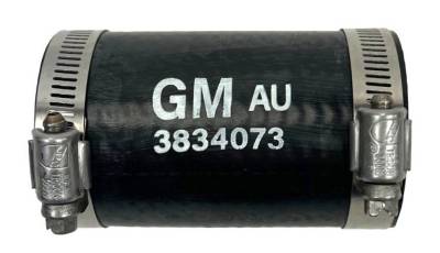 GAS TANK FILLER NECK HOSE WITH CLAMPS