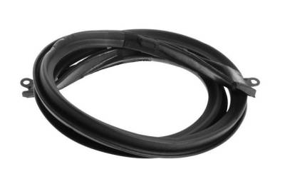 CONVERTIBLE TOP HEADER SEAL  WITH MOLDED ENDS