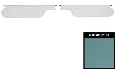 SUNVISORS - BASKETWEAVE MATERIAL