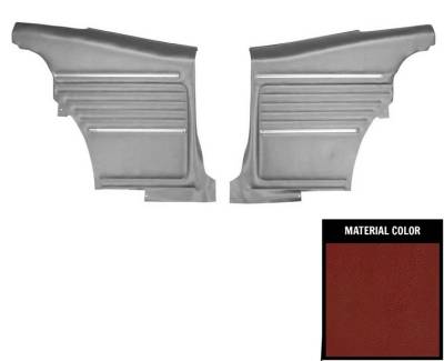 PREASSEMBLED REAR SIDE PANELS - HARDTOP