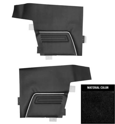 REAR SIDE PANELS - CONVERTIBLE