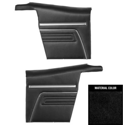 PREASSEMBLED SIDE PANELS - REAR CONVERTIBLE