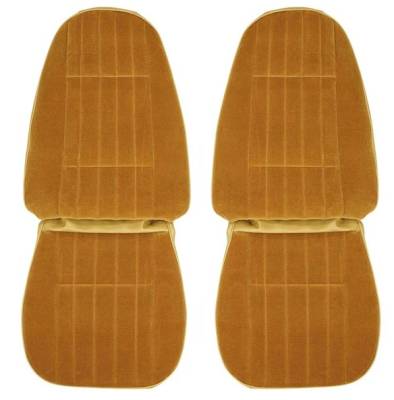 SEAT COVERS - FRONT BUCKETS (VINYL WITH CLOTH VELOUR)