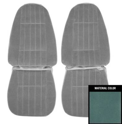 SEAT COVERS - FRONT BUCKETS (VINYL WITH CLOTH VELOUR)
