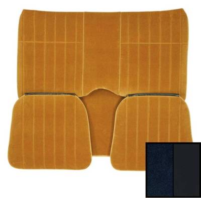 SEAT COVER - REAR (HARDTOP) (VINYL WITH CLOTH VELOUR)