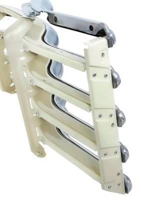 GRILLE - CHROME WITH WHITE PAINTED BARS - Image 3