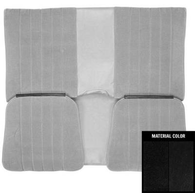 SEAT COVER - REAR (HARDTOP) (VINYL WITH EMPRESS CLOTH INSERTS)