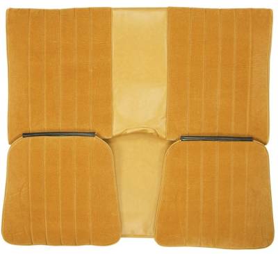 SEAT COVER - REAR (HARDTOP) (VINYL WITH CLOTH INSERTS)
